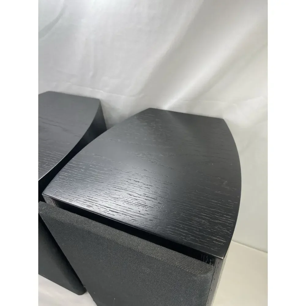 TruAudio TC-165 M Bookshelf Speakers Pair Black TRU Cinema 8 Ohm TESTED